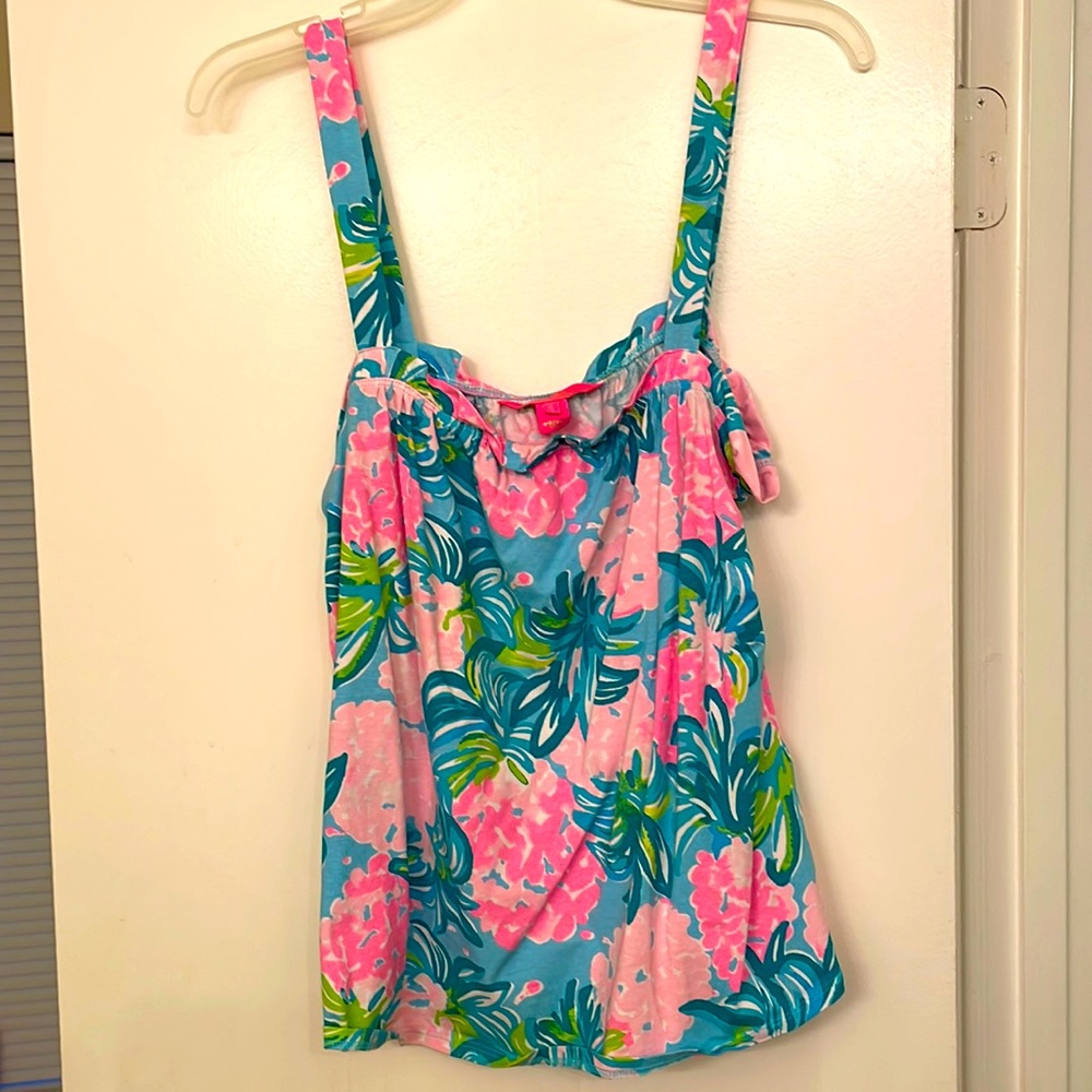 Lilly Pulitzer//Tank Top in Pineapple Shake//Size L